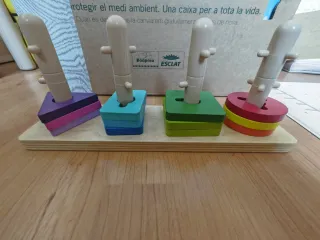 Juego apilable geométrico Mundo Diver