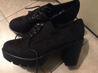 Botines de invierno mujer con cordones