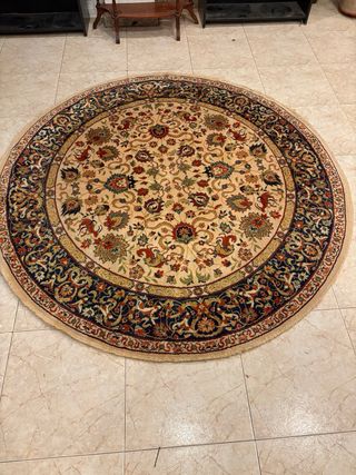 Alfombra de pasillo geométrica