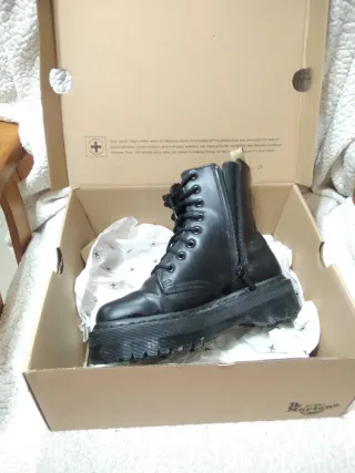 Botas Dr. Martens Talla 38 Negras