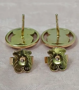 Pendientes Tous Osito Nácar Vermeil