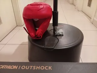 Kit Boxeo Infantil: Punching ball, Guantes y Prote