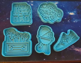 Set 5 formine Festa del Papà