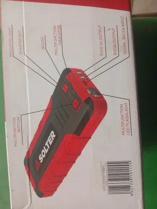 Arrancador de Coche Solter Multifunción