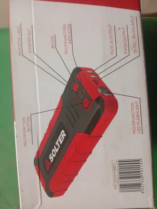 Arrancador de Coche Solter Multifunción