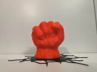 Wallart Hulk Spacca 21x23x11h cm