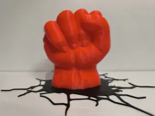 Wallart Hulk Spacca 21x23x11h cm