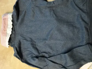 Sudadera Shoko Shop cuello alto rayas