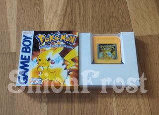 Caja Pokémon Edición Amarilla Pikachu