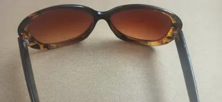 Occhiali da sole da donna marroni con stampa, confezione da 2