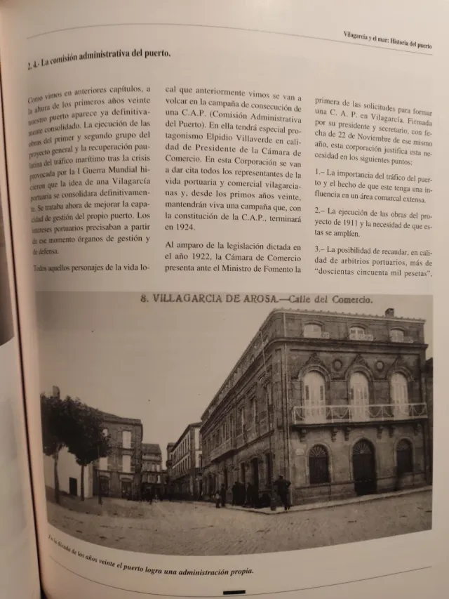 Vilagarcía y el mar