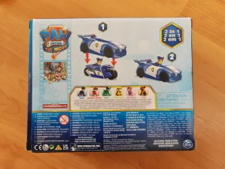 Paw Patrol La Película Chase Coche y Moto