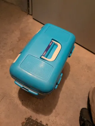 Nevera portátil azul 25L