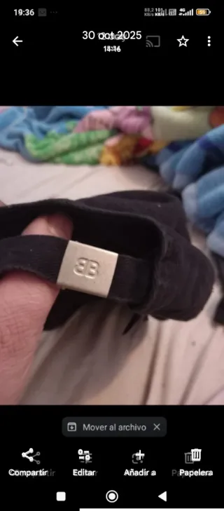 Gorra Balenciaga Negra Original