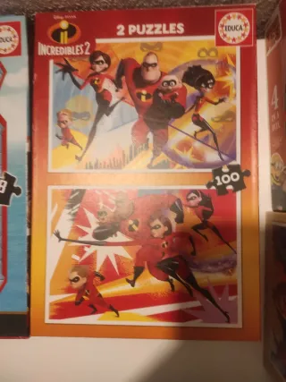 Set 5 puzzles infantiles