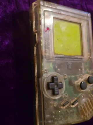 Game Boy Clásica Transparente "piezas"