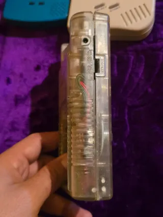 Game Boy Clásica Transparente "piezas"