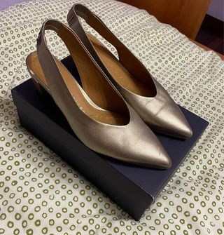 Zapatos Pedro Miralles Talla 41 Dorados