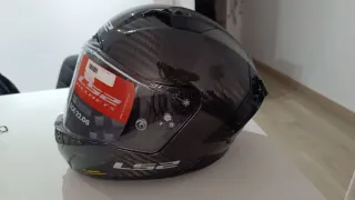 Casco Moto LS2 Fibra Carbono ECE 22.06