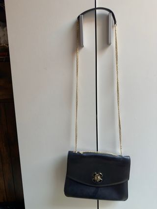 Bolso Tous Negro Auténtico Liz mediano