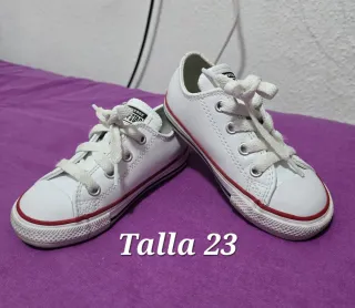 Zapatos Converse niño talla 23