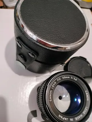 Canon FD 50mm f1.4 Lente