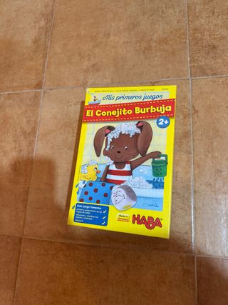 Juego HABA El Conejito Burbuja 2+