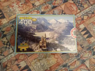Puzzle 400 piezas de un castillo.