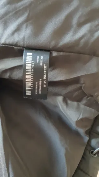 Chaqueta acolchada verde oliva