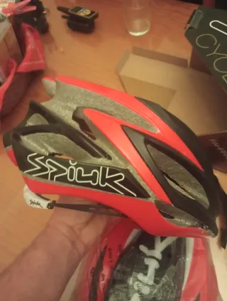 Casco Spiuk Dharma Bicicleta Rojo