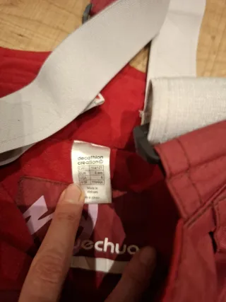 Pantalón de esquí para niño con tirantes