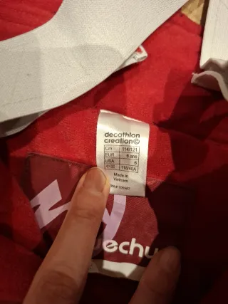 Pantalón de esquí para niño con tirantes