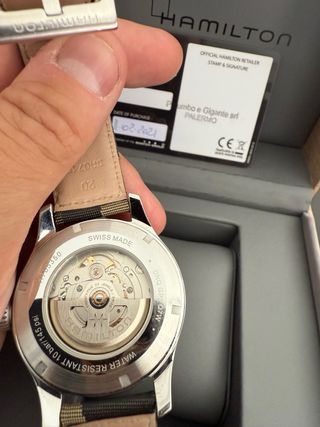 Reloj Hamilton Khaki Day Date 42mm 2 correas