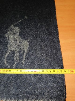 Bufanda Polo Ralph Lauren Unisex. IMPECABLE