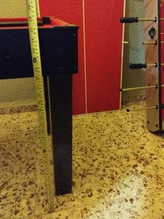 Mesa de futbolín robusta 4 en 1