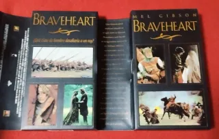 VHS Braveheart Mel Gibson (Español)