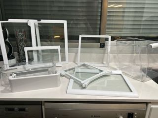 Baldas y cajones nevera Whirlpool americana