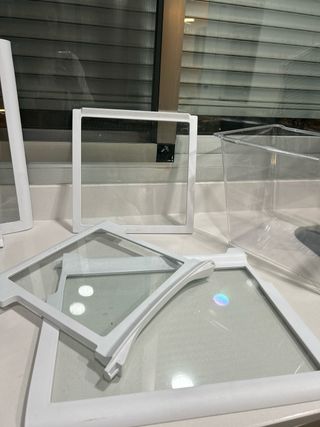 Baldas y cajones nevera Whirlpool americana