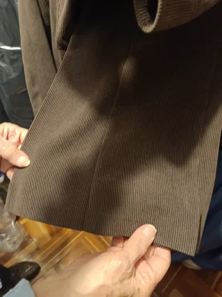 Traje de chaqueta de pana