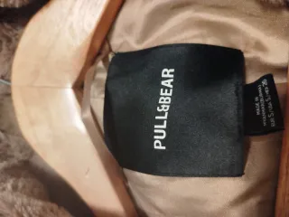 Abrigo pelo largo Pull&Bear beige Talla S