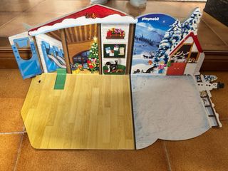 Playmobil Belén+Casa Papá Noel+Calendario Adviento