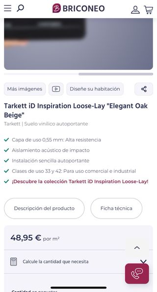 Suelo vinílico Elegant Oak Beige