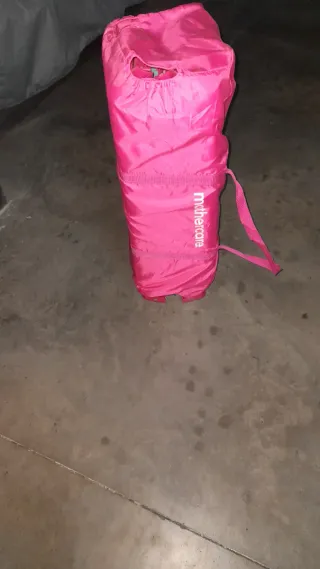 Parque cuna de viaje rosa Mothercare