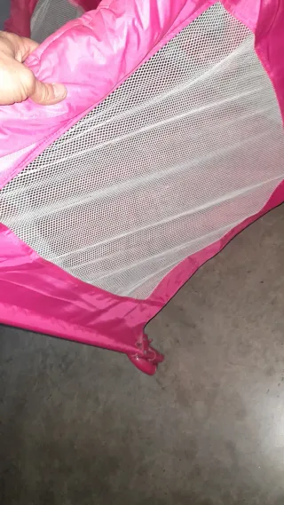 Parque cuna de viaje rosa Mothercare