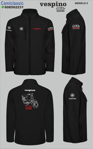 Camiseta Vespino SC Motovespa todos los modelos