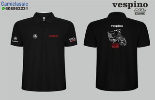 Camiseta Vespino SC Motovespa todos los modelos