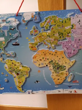 Puzzle Magnético Mundo Infantil