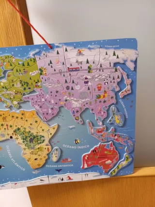 Puzzle Magnético Mundo Infantil