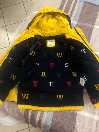 Giacca a vento Mayoral bambino gialla 7 anni