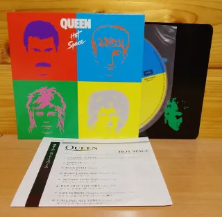 CD Queen Hot Space JAPAN